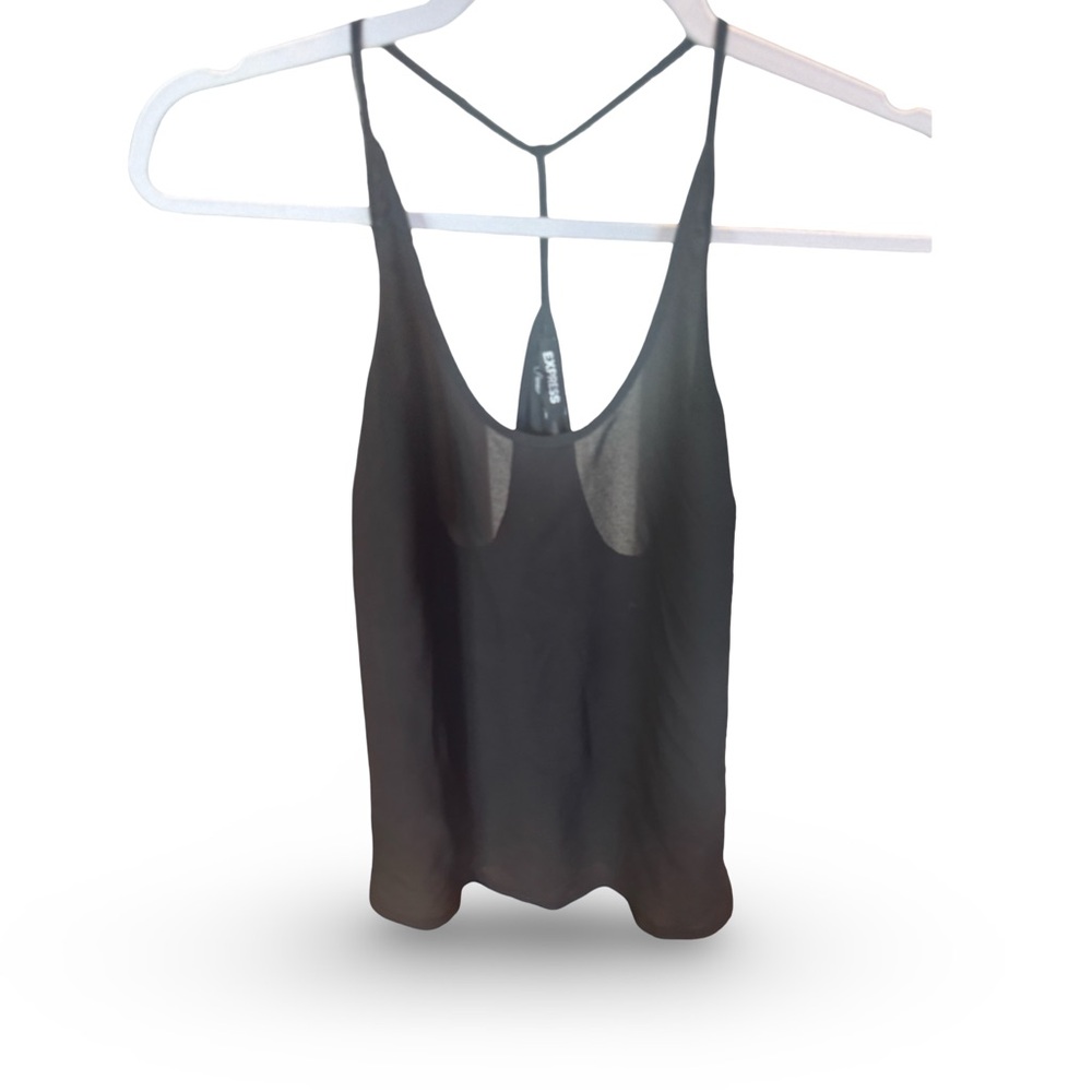 Express Black Sleeveless Top